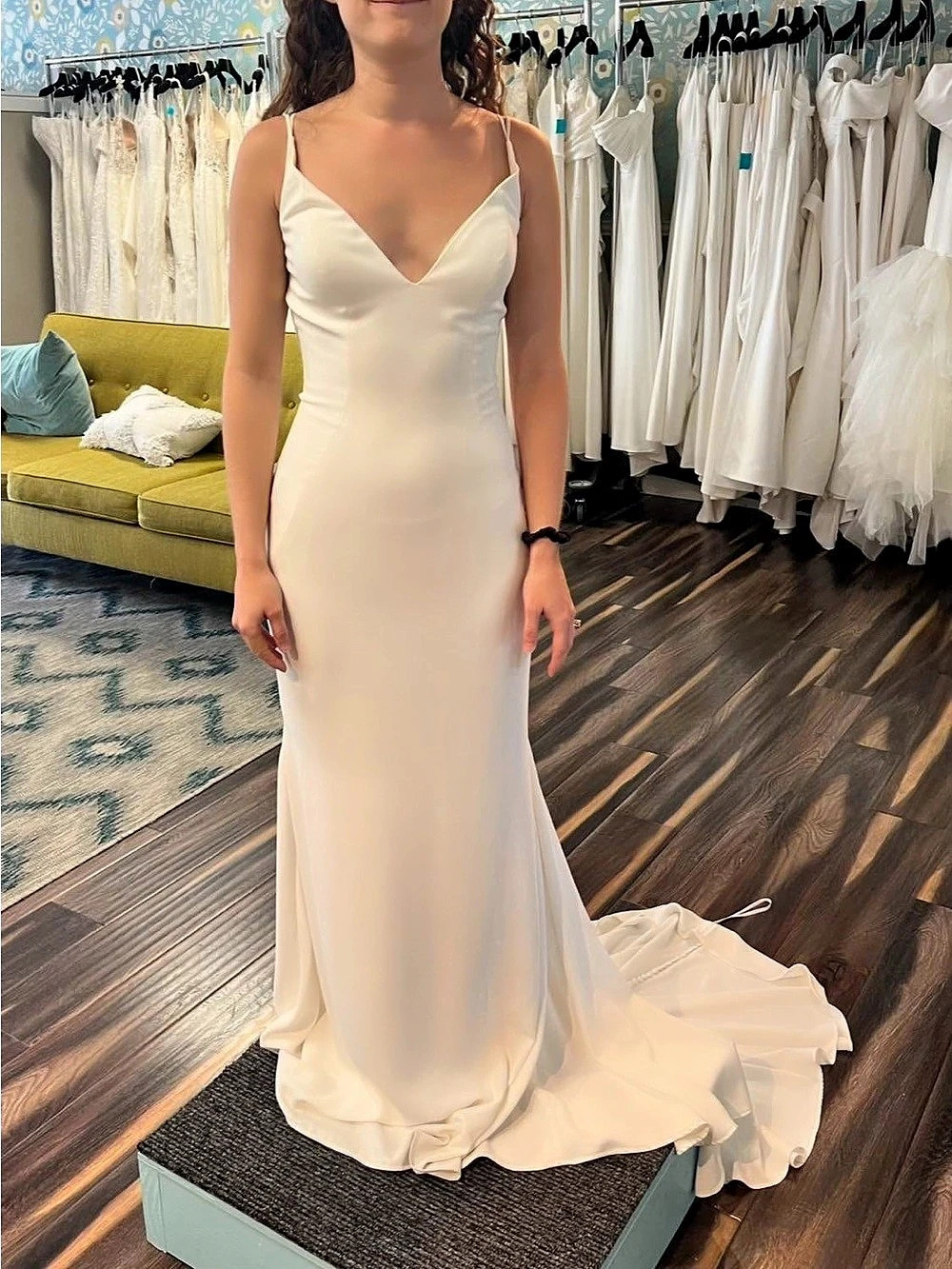 Kelly Faetanini Tamora Wedding Gown in White Like New